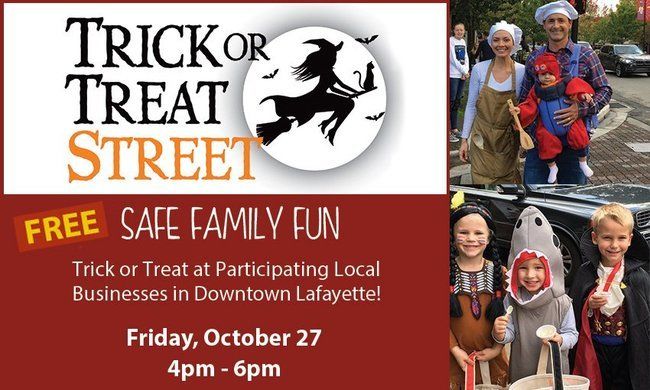 Roughing It Day Camp will be at the lafayette trick or treat street event. Roughing It Day Camp will be at the lafayette trick or treat street event.